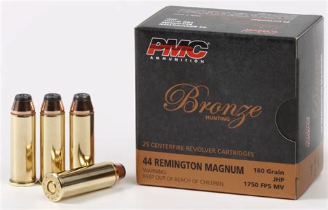 Pmc Bronze Line Handgun Ammunition 44b 44 Remington Mag Jacketed