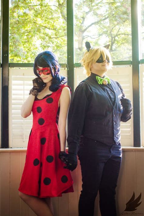 Formal Ladybug And Cat Noir From Miraculous Ladybug Cosplay Cosplay