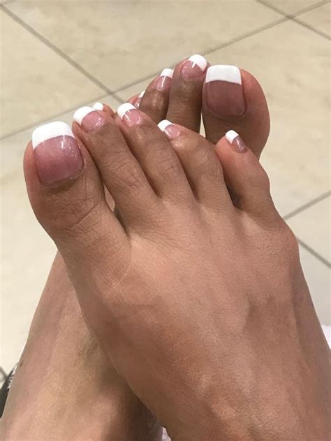 french pedicure with long toenails long toenails french pedicure toe nails