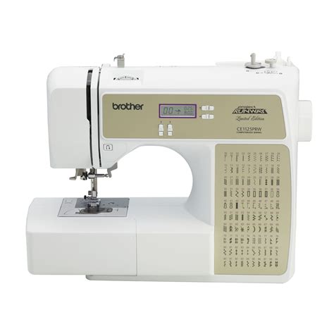 Great savings & free delivery / collection on many items. Refurbished Brother Project Runway RCE1125PRW Computerized ...