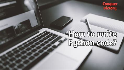 3 How To Write A Code In Python Youtube
