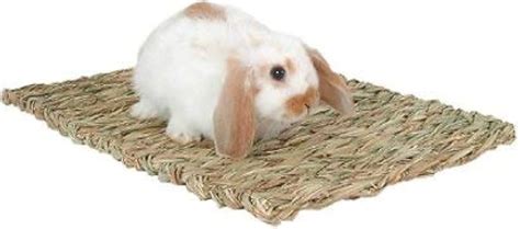 Miuline Grass Mat For Rabbits Bunny Rabbit Grass Mat Pet Natural Straw