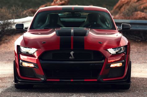 Rapid Red 2020 Ford Mustang Shelby Gt 500 Fastback Mustangattitude