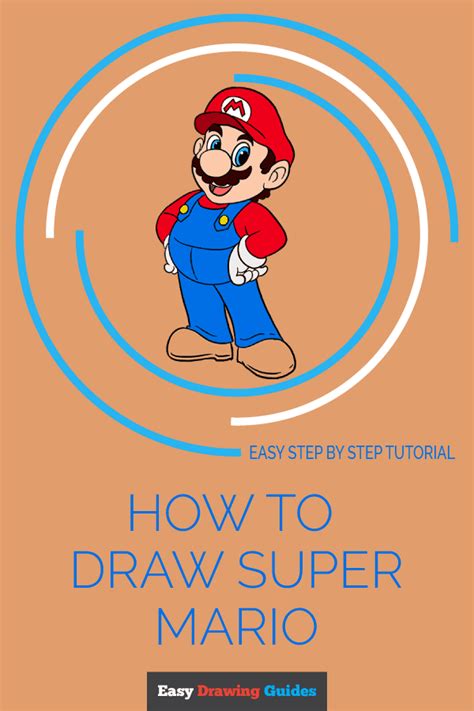 Have an idea of what role the character has. How to Draw Super Mario | Easy drawings, Drawing tutorials for kids, Drawings