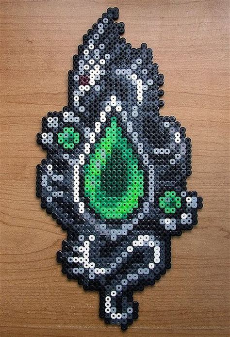 fantastic bead sprite dragon s tear clever crafts 3 pinterest perler beads melty bead