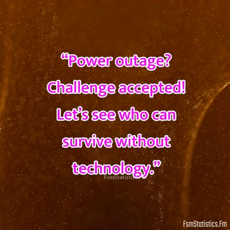 Funny Power Outage Quotes Fsmstatisticsfm