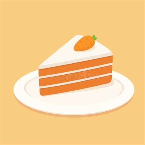 Carrot Cake Stock Illustrations 1829 Carrot Cake Stock