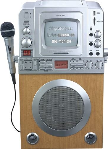 Best Buy Memorex Cdg Karaoke System With Lcd Display Mks8590
