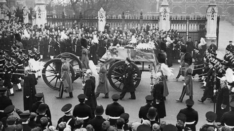 The 1952 State Funeral Of King George Vi Queen Elizabeth Iis Father
