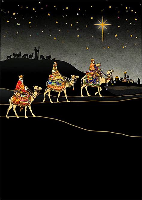 Jane Crowther — Three Kings Journey 650x912 Vintage Christmas