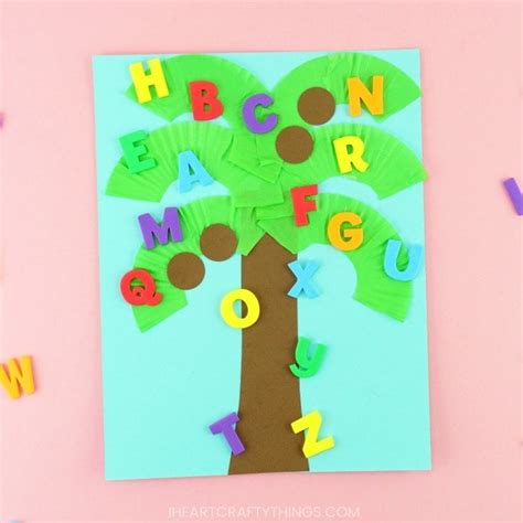 Chicka Chicka Boom Boom Craft Fun Alphabet Activity For Preschoolers I Heart Crafty Things