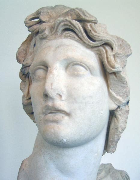 Rhodes Portrait Of Alexander The Great As Helios Livius