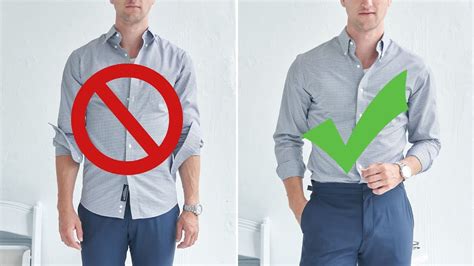 12 Easy Ways To Look Better In A Dress Shirt Mens Style Tips Youtube