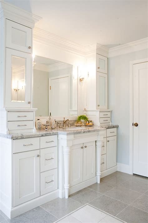 The vanity cabinet is undoubtedly one of the bathroom's focal points, along with your tub or shower. Mirrored Cabinet Doors - Transitional - bathroom - Harman ...