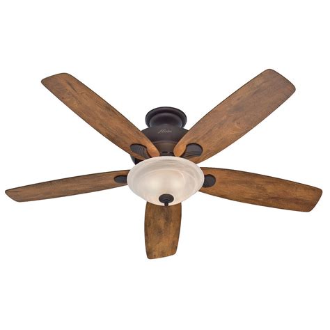 Best looking outdoor ceiling fan: Hunter 60" Bronze Great Room Ceiling Fan with Light ...