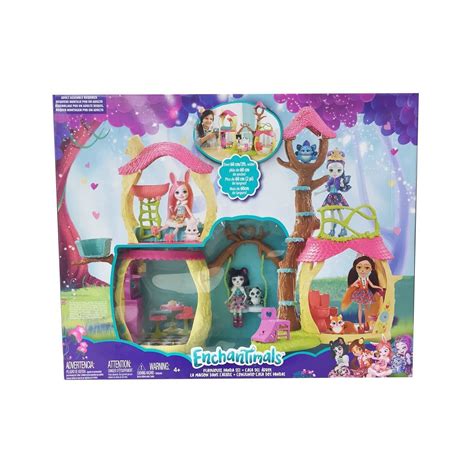 Mattel Enchantimals Playhouse Panda Set Fnm92 Toys Shopgr