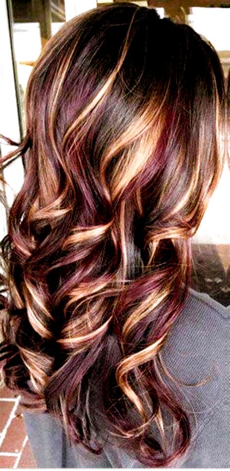 60 Balayage Hair Color Ideas With Blonde Brown Caramel And Red Highlights Hairs Balay