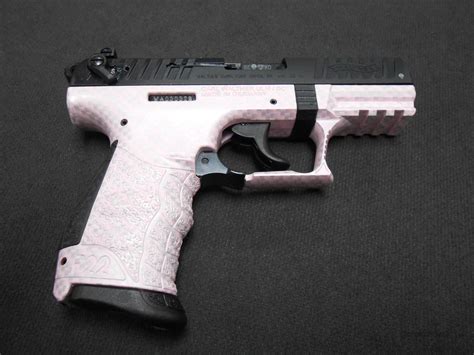 Walther P22 Pink Carbon Fiber 22lr For Sale At