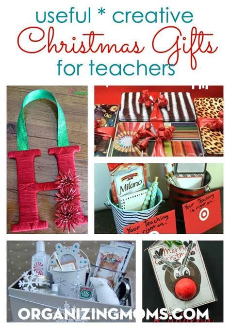 Useful Creative Christmas Ts For Teachers Organizing Moms