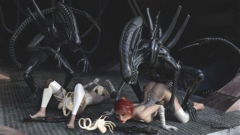 Aliens Breeding By Natynat Hentai Foundry