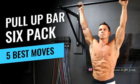 5 Pull Up Bar Exercises To Get Six Pack Abs Jump Rope Workout Youtube