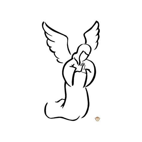 Praying Angel Clipart 36px Image 9