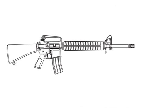 Simple Gun Sketch At Explore Collection Of Simple