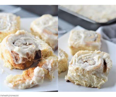 Homemade Cinnamon Rolls The Healthy Home Cook