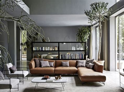 Beautiful And Comfort Modern Corner Sofa For Living Room 6 Brown