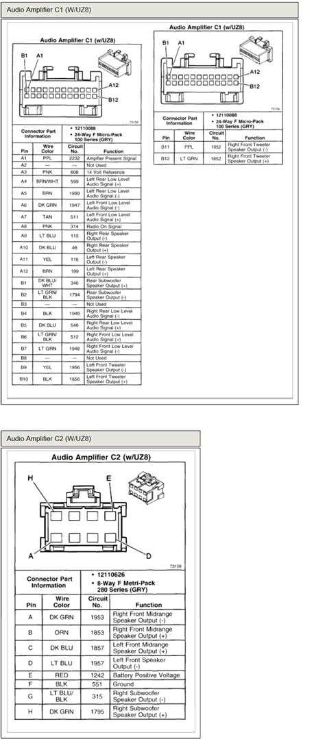 Bose Car Amplifier Wiring Diagram