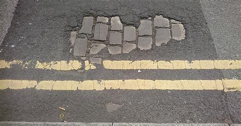 Heres A Pothole With Old Cobble Stones In It Album On Imgur