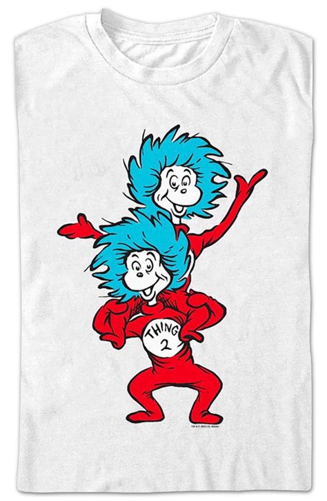 Thing One And Thing Two Dr Seuss T Shirt