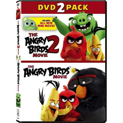 The Angry Birds Movie The Angry Birds Movie 2 Dvd Digital Copy