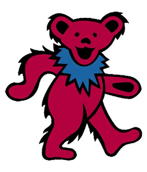 Grateful Dead Bear Drawing | Free download on ClipArtMag