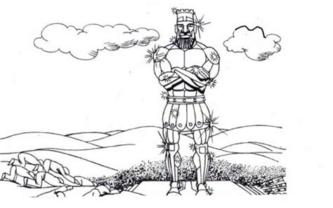 Nebuchadnezzar S Statue Dream Printable Coloring Page Cyrusecsharp