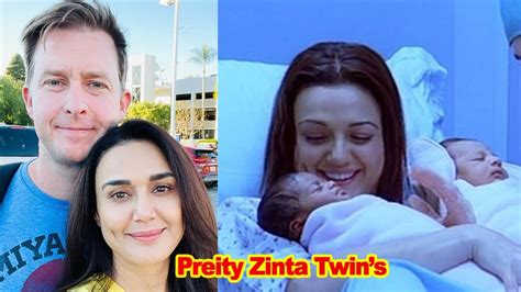 Preity Zinta Gene Goodenough Welcome Twins Jai And Gia Via Surrogacy