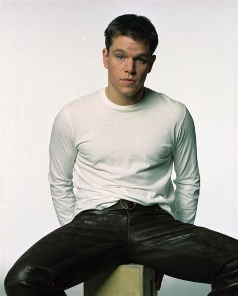 Matt Damon Photo Matt Photoshoot Matt Damon Mens Leather Pants