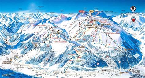 Silvretta Montafon Nova Trail Map Freeride