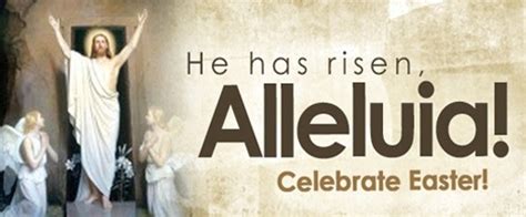 He Has Risen As He Said Alleluia Alleluia Wishing You Blessings At