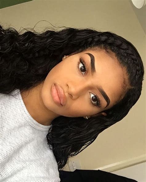 follow the queen for more poppin pins kjvouge ️ baddie hairstyles brazilian hair wigs