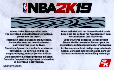 Nba 2k19 Cover Or Packaging Material Mobygames