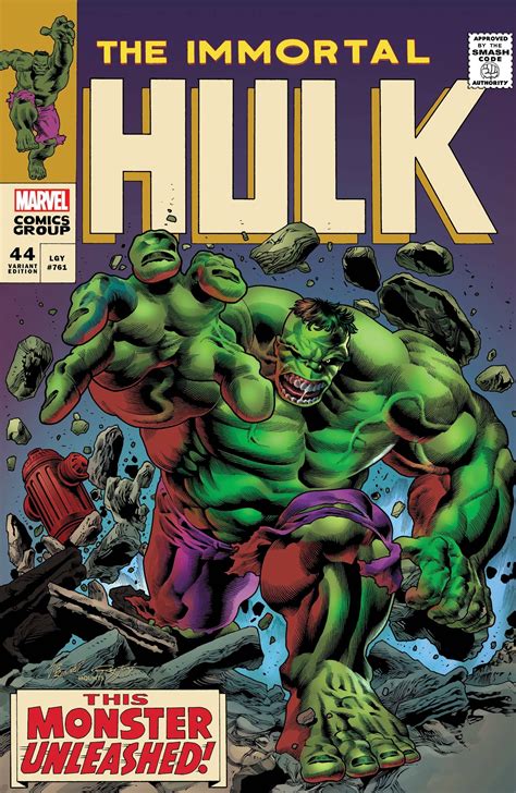 The Immortal Hulk 44 Bennett Homage Cover Fresh Comics