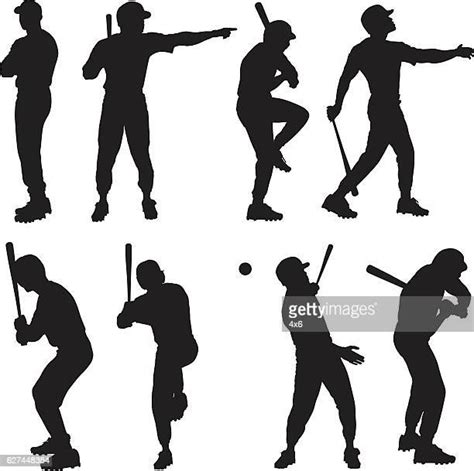 Cricket Player Silhouette Photos And Premium High Res Pictures Getty