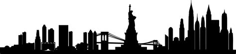 Manhattan Skyline Portable Network Graphics Vector Graphics Silhouette