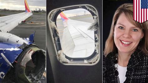 Woman Sucked From Plane Mid Flight After Engine Explosion Tomonews