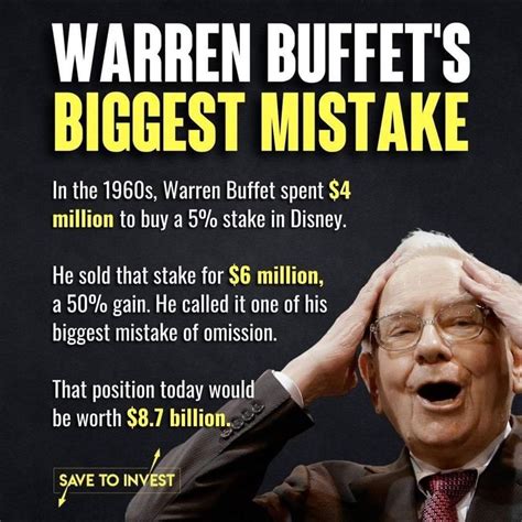 Warren Buffetts Biggest Mistake Investing Value Investing