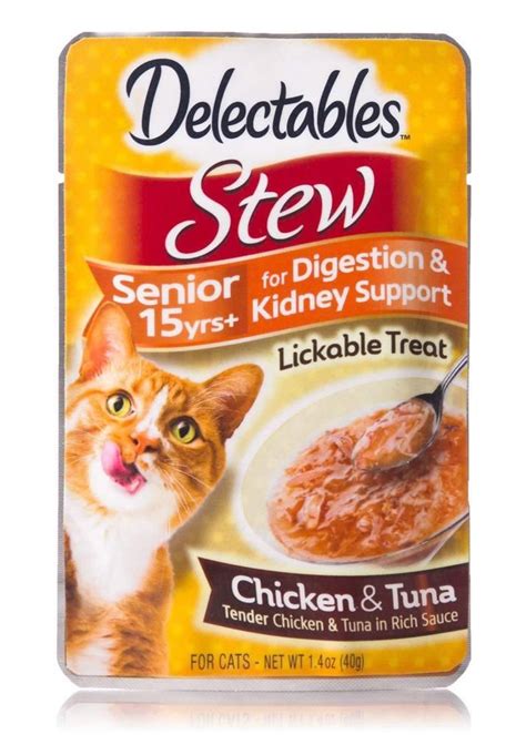Proper treats to give siberian huskies. Delectables Bisque Senior 15 Years+ Lickable Wet Cat ...