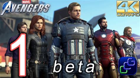 Marvels Avengers Beta Pc 4k Gameplay Part 1 Youtube