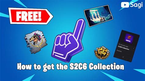 Free Fortnite C2s6 Twitch Drops Collection Youtube