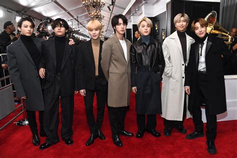 Bts bts join billboard on the red carpet of the 2020 grammy awards to talk about running into ariana. BTS Absolutely Dominated The Grammys On Twitter